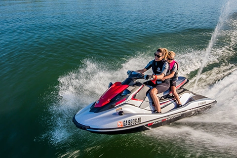 Yamaha WaveRunner on the water